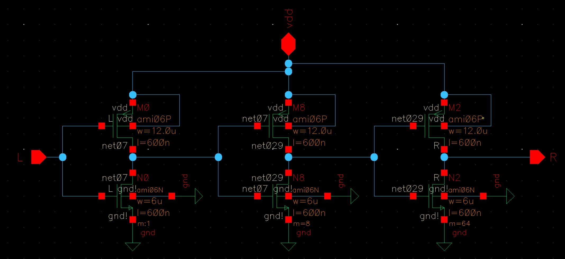 Lab 8 Test Chip Layout